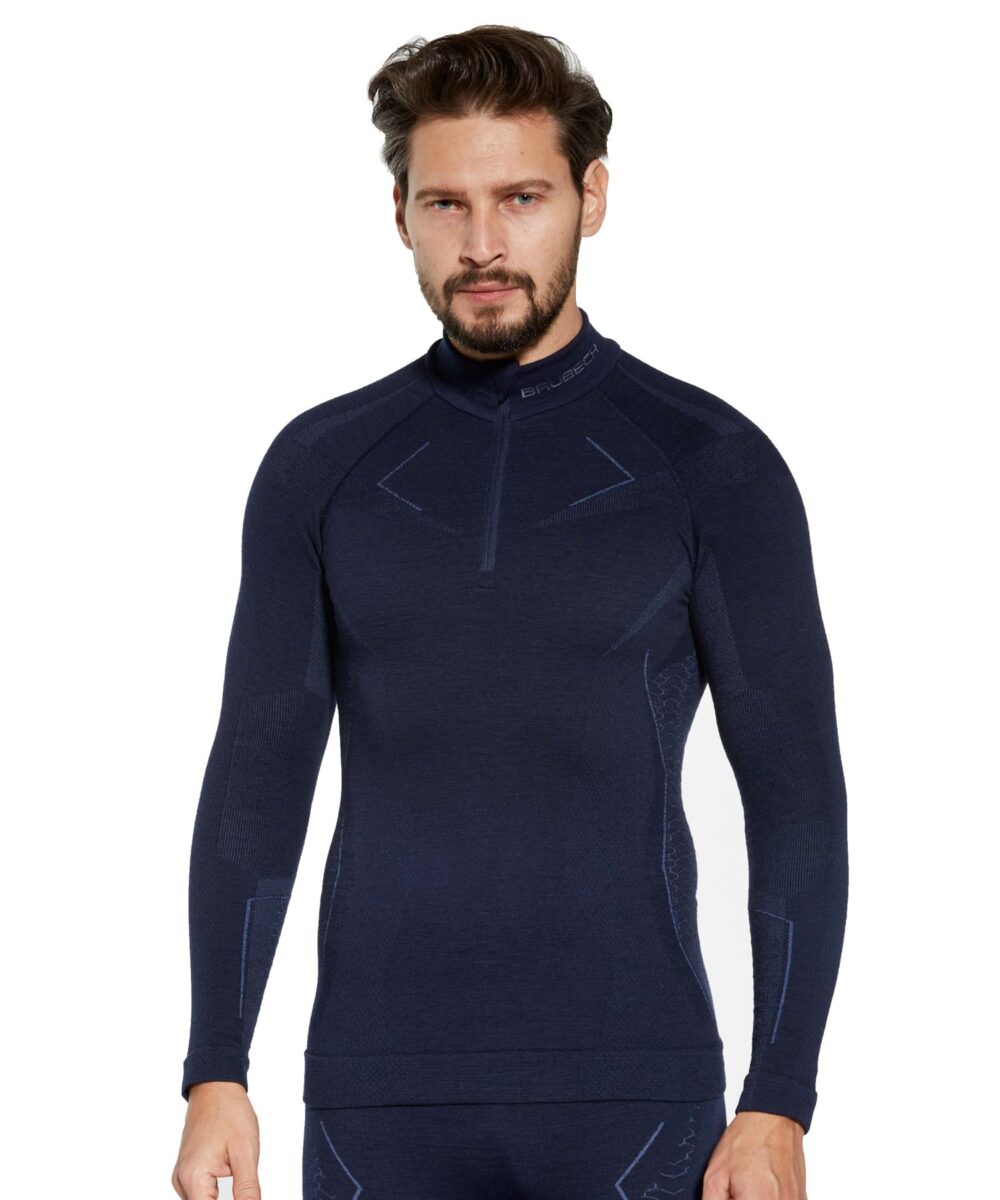 Men's Wool Half-Zip Sweatshirt EXTREME MERINO