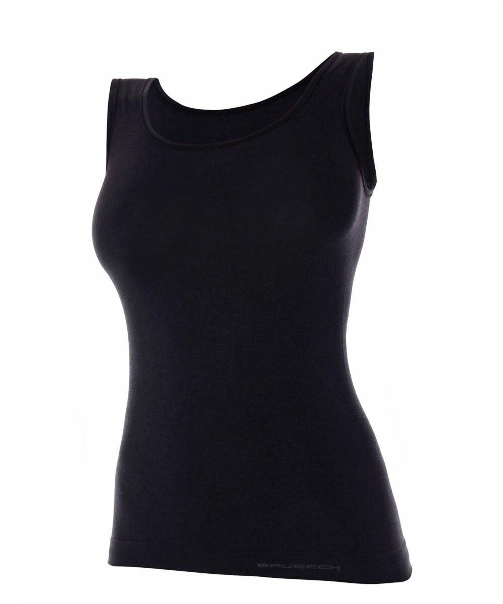 Women's Merino Wool Tank Top Plus-Size COMFORT WOOL